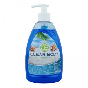 CLEAR BODY Tekuté mýdlo S VŮNÍ OCEÁNU - pumpička 500ml